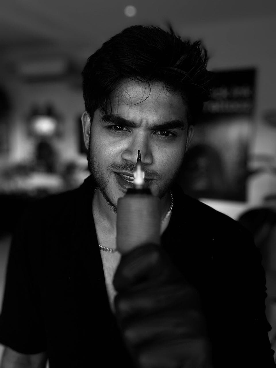 Tattoo artist at work